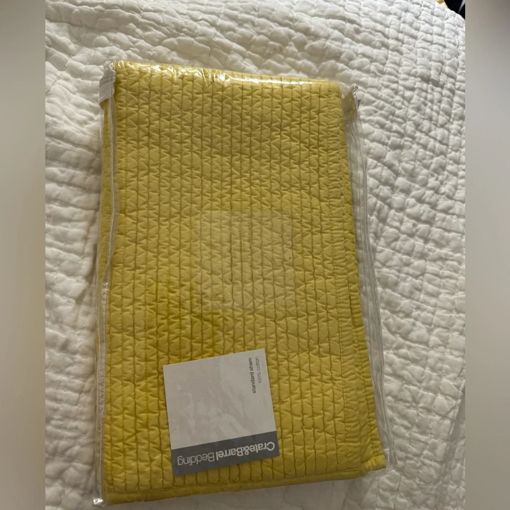 Crate and Barrel pillow sham New